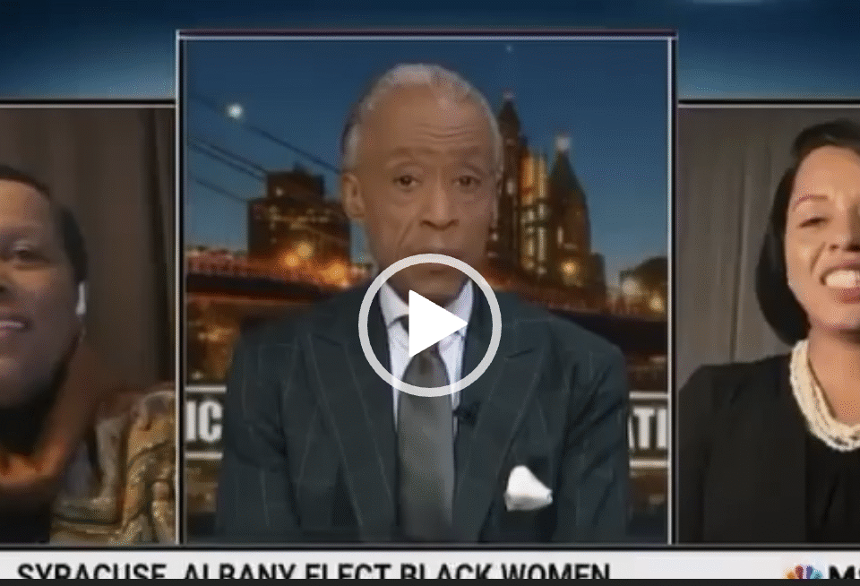 Mayor Elect Dorcey Applyrs of Albany & Mayor Elect Sharon Owens of Syracuse Sit Down With Reverend Al Sharpton On Politics Nation
